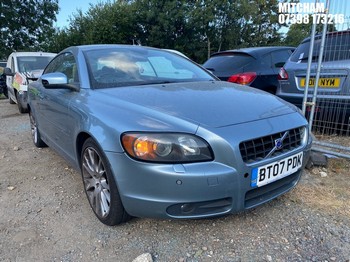Location: Mitcham - 2007 VOLVO C70 SE LUX T5 A Convertible REG: BT07PDK, Keys: No, MOT Expiry date: 20/05/2026, 2521 Petrol, 5 Speed Auto Petrol, Former Keepers: 5