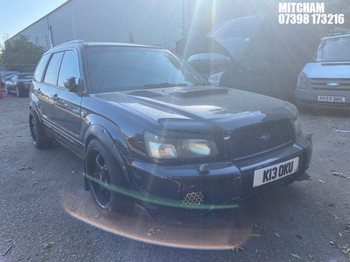 Location: Mitcham - 2004 SUBARU FORESTER XT Estate REG: K13OKU, Keys: No, MOT Expiry date: 13/05/2026, 2457 Petrol, 5 Speed Manual Petrol, Former Keepers: 9
