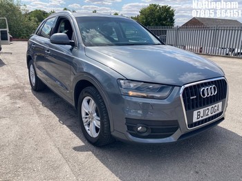 Location: Nottingham - 2012 AUDI Q3 SE TDI QUATTRO S-A Estate REG: BJ12OGA, 1968cc Diesel, 7 Speed S-Auto Diesel, Former Keepers: 6, Keys: Yes, MOT Expiry date: 22/03/2027