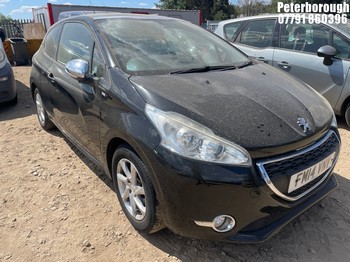 Location: Peterborough - 2014 PEUGEOT 208 STYLE 3 Door Hatchback REG: FM14VNV, Keys: No, MOT Expiry date: 09/02/2027, 1199 Petrol, 5 Speed Manual Petrol, Former Keepers: 6