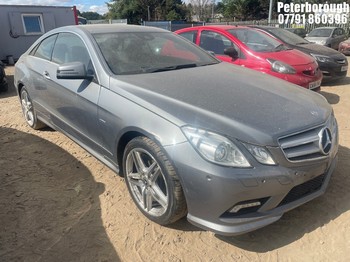 Location: Peterborough - 2010 MERCEDES-BENZ E250 BLUEEF-CY SPORT CDI Coupe REG: SD60PVL, Keys: No, MOT Expiry date: 19/05/2026, 2143 Diesel, 6 Speed Manual Diesel, Former Keepers: 6