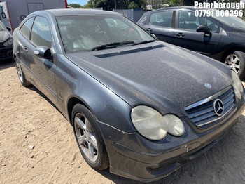 Location: Peterborough - 2006 MERCEDES C180 KOMPRESSOR SE AUTO Coupe REG: KN56UKM, Keys: No, MOT Expiry date: 09/11/2025, 1796 Petrol, 5 Speed Auto Petrol, Former Keepers: 5