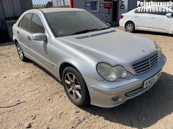 Location: Peterborough - 2005 MERCEDES C180 KOMP. CLASSIC SE A 4 Door Saloon REG: KM05THK, Keys: No, MOT Expiry date: 01/10/2026, 1796 Petrol, 5 Speed Auto Petrol, Former Keepers: 6