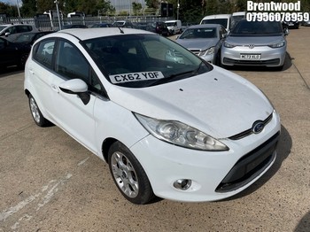 Location: Brentwood - 2012 FORD FIESTA ZETEC TDCI 70 5 Door Hatchback REG: CX62YOF, Keys: No, MOT Expiry date: 26.02.2024, 1399 Diesel, 5 Speed Manual Diesel, Former Keepers: 3