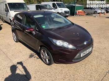 Location: Brentwood - 2009 FORD FIESTA STYLE 82 5 Door Hatchback REG: DN09ADX, Keys: No, MOT Expiry date: 23/04/2027, 1242 Petrol, 5 Speed Manual Petrol, Former Keepers: 11