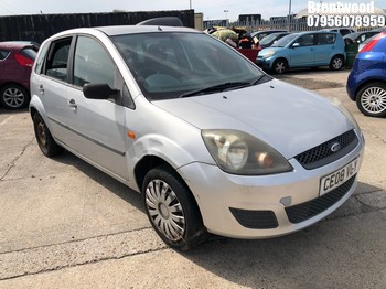 Location: Brentwood - 2008 FORD FIESTA STYLE 5 Door Hatchback REG: CE08VLY, Keys: No, MOT Expiry date: 29/11/2025, 1242 Petrol, 5 Speed Manual Petrol, Former Keepers: 4