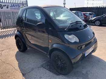 Location: Brentwood - 2007 SMART FORTWO PURE 61 AUTO Coupe REG: BU07YOW, Keys: No, MOT Expiry date: 03.07.2027, 698 Petrol, 6 Speed Auto Petrol, Former Keepers: 11