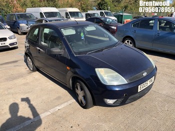 Location: Brentwood - 2005 FORD FIESTA ZETEC CLIMATE 3 Door Hatchback REG: EO05YWG, Keys: No, MOT Expiry date: 31/01/2025, 1388 Petrol, 5 Speed Manual Petrol, Former Keepers: 6