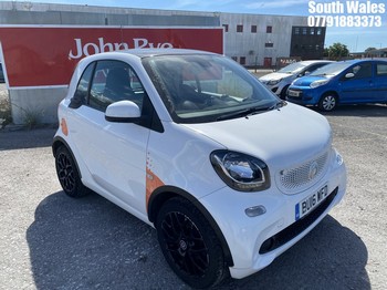 Location: South Wales - 2016 SMART FORTWO EDITION WHITE AUTO COUPE REG: BU16WFD, 999cc PETROL, 6 SPEED AUTO PETROL, Former Keepers: 3, Keys: Yes, MOT Expiry date: 28/12/2026
