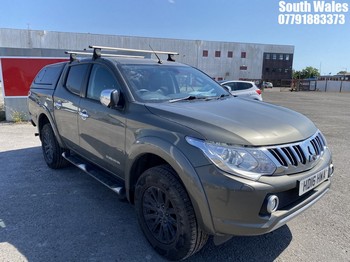 Location: South Wales - 2016 MITSUBISHI L200 BARBARIAN DCB DI-D A Pick-up REG: HD16HWA, 2442 Diesel, 5 Speed Auto Diesel, Former Keepers: 1, Keys: Yes, MOT Expiry date: 16/06/2025