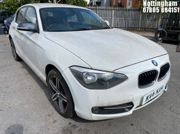 Location: Nottingham - 2014 BMW 116D SPORT 5 Door Hatchback REG: K44KAM, Keys: No, MOT Expiry date: 19/12/2025, 1995 Diesel, 6 Speed Manual Diesel, Former Keepers: 9