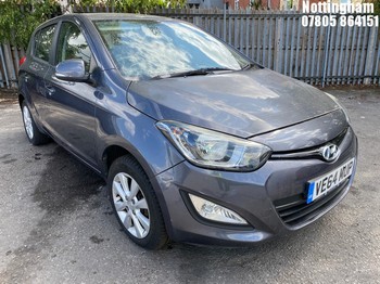 Location: Nottingham - 2014 HYUNDAI I20 ACTIVE 5 Door Hatchback REG: VE64MUP, Keys: No, MOT Expiry date: 19/06/2027, 1248 Petrol, 5 Speed Manual Petrol, Former Keepers: 1