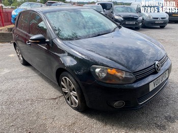 Location: Nottingham - 2011 VOLKSWAGEN GOLF GT TDI BLUEMOTN TECH 5 Door Hatchback REG: VO11UPR, Keys: No, MOT Expiry date: 29/12/2026, 1968 Diesel, 6 Speed Manual Diesel, Former Keepers: 7