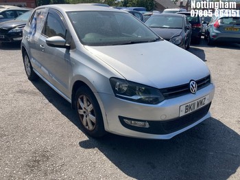 Location: Nottingham - 2011 VOLKSWAGEN POLO SE 85 S-A 5 Door Hatchback REG: BK11WMZ, Keys: No, MOT Expiry date: 10/04/2027, 1390 Petrol, 7 Speed S-Auto Petrol, Former Keepers: 11
