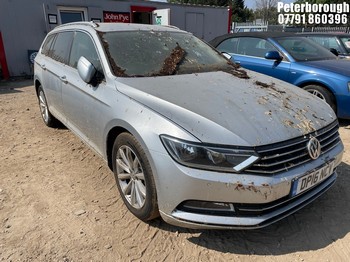 NOTE: ATF Registered Buyers ONLY - Location: Peterborough - 2016 VOLKSWAGEN PASSAT SE BUSINESS TDI BM Estate REG: DP16NCV, Keys: No, 1968 Diesel, 6 Speed Manual Diesel, Former Keepers: 7