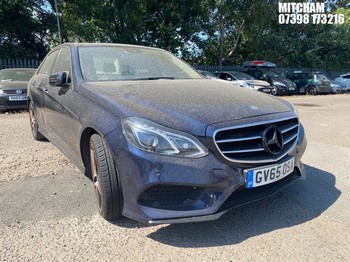 Location: Mitcham - 2016 MERCEDES-BENZ E220 AMG NIGHT ED PREM+ B 4 Door Saloon REG: GV65OSA, Keys: No, MOT Expiry date: 28/10/2025, 2143 Diesel, 7 Speed Auto Diesel, Former Keepers: 2
