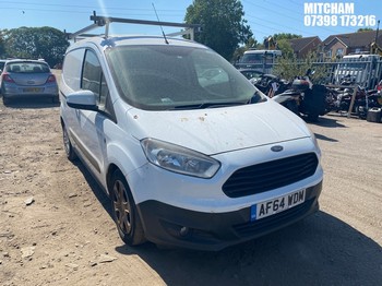 Location: Mitcham - 2014 FORD TRANSIT COURIER TREND TDC Panel Van REG: AF64WDM, Keys: No, MOT Expiry date: 10/05/2025, 1560 Diesel, 5 Speed Manual Diesel, Former Keepers: 4
