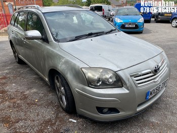 Location: Nottingham - 2006 TOYOTA AVENSIS TSPIRIT D-4D Estate REG: MX56ZRT, Keys: No, MOT Expiry date: 20/01/2027, 2231 Diesel, 6 Speed Manual Diesel, Former Keepers: 6