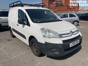 Location: Nottingham - 2010 CITROEN BERLINGO 625 LX HDI 75 Panel Van REG: LS10UXU, Keys: No, MOT Expiry date: 21/10/2026, 1560 Diesel, 5 Speed Manual Diesel, Former Keepers: 3
