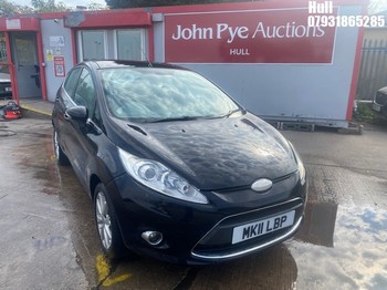 Location: Hull - 2011 FORD FIESTA ZETEC 5 Door Hatchback REG: MK11LBP, Keys: No, MOT Expiry date: 16/04/2027, 1242 Petrol, 5 Speed Manual Petrol, Former Keepers: 6