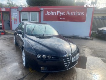 Location: Hull - 2006 ALFA ROMEO 4 Door Saloon REG: KX56DMY, Keys: No, MOT Expiry date: 08/11/2024, 2387 Diesel,, Former Keepers: 13