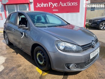 Location: Hull - 2010 VOLKSWAGEN GOLF GT TDI 140 5 Door Hatchback REG: YB59KGY, Keys: No, MOT Expiry date: 22/11/2025, 1968 Diesel, 6 Speed Manual Diesel, Former Keepers: 9