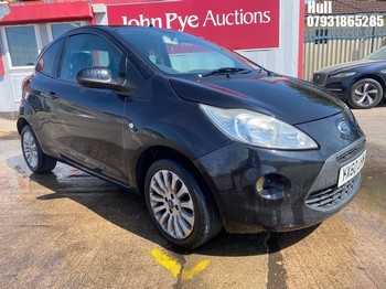 Location: Hull - 2010 FORD KA ZETEC 3 Door Hatchback REG: YX60UHW, Keys: No, MOT Expiry date: 12/01/2027, 1242 Petrol, 5 Speed Manual Petrol, Former Keepers: 9