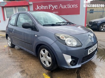 Location: Hull - 2008 RENAULT TWINGO DYNAMIQUE 75 3 Door Hatchback REG: NU58BVG, Keys: No, MOT Expiry date: 28/01/2026, 1149 Petrol, 5 Speed Manual Petrol, Former Keepers: 5