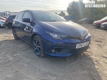 Location: Leeds - 2018 TOYOTA AURIS DESIGN VVT-I 5 Door Hatchback REG: CP67LUO, 1197cc Petrol, 6 Speed Manual Petrol, Former Keepers: 2, Keys: No, MOT: Expiry date15-10-2026