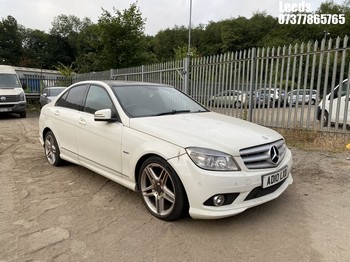 Location: Leeds - 2010 MERCEDES-BENZ C220 BLUEF-CY SPORT CDI A 4 Door Saloon REG: AD10LXD, Keys: No, MOT Expiry date: 15-01-2026, 2143 Diesel, 5 Speed Auto Diesel, Former Keepers: 5