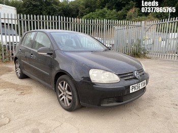 Location: Leeds - 2006 VOLKSWAGEN GOLF S 80 5 Door Hatchback REG: PK56YXW, Keys: No, MOT Expiry date: 16-03-2026, 1390 Petrol, 5 Speed Manual Petrol, Former Keepers: 5