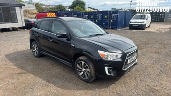 Location: Shildon - 2015 MITSUBISHI ASX 4 DI-D 4X4 ASX 5 Door SUV REG: SE64GDO, Keys: Yes, MOT Expiry date: 02/02/2026, 1798 CC Diesel, 6 Speed Manual Diesel, Former Keepers: 1