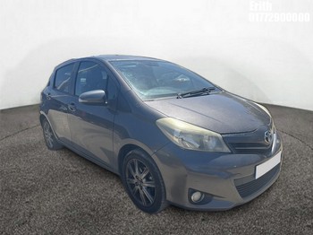 Location: Erith - 2012 TOYOTA YARIS SR VVT-I YARIS 5 Door Hatchback REG: MW61XPH, Keys: Yes, MOT Expiry date: 14/09/2026, 1329 CC Petrol, 6 Speed Manual Petrol, Former Keepers: 2