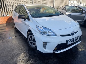 Location: HAYES / HEATHROW - 2015 TOYOTA PRIUS T3 VVT-I CVT 5 Door Hatchback REG:YK15UVN, 1798cc Hybrid Electric, Variable 1 Speed Auto Petrol/E,Former Keepers 5,Keys:No,MOT:Expiry date24/02/2027
