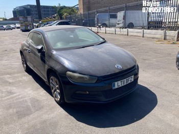 Location: Hayes - 2011 VOLKSWAGEN SCIROCCO TSI S-A Coupe REG: LT11BFZ, Keys: No, MOT Expiry date: 09/01/2026, 1390 Petrol, 7 Speed S-Auto Petrol, Former Keepers: 5