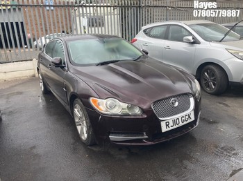 Location: Hayes - 2010 JAGUAR XF LUXURY V6 A 4 Door Saloon REG: RJ10GGK, Keys: No, MOT Expiry date: 20/05/2026, 2967 Petrol, 6 Speed Auto Petrol, Former Keepers: 7