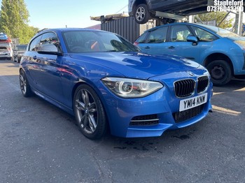 Location: Stapleford - 2014 BMW M135I AUTO 3 Door Hatchback REG: YM14KNW, 2979 Petrol, 8 Speed Auto Petrol, Former Keepers: 4, Keys: Yes, MOT Expiry date: 21/10/2026