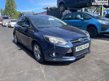 Location: Stapleford - 2013 FORD FOCUS ZETEC TDCI 5 Door Hatchback REG: PO63EHH, Keys: Yes, MOT Expiry date: 21/04/2027, 1560 Diesel, 6 Speed Manual Diesel, Former Keepers: 1