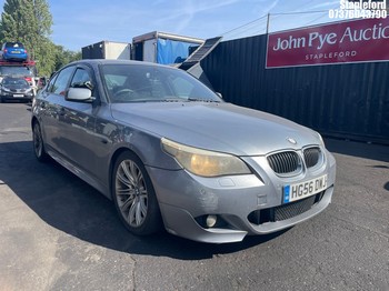 Location: Stapleford - 2006 BMW 525I M SPORT AUTO 4 Door Saloon REG: HG56DWJ, Keys: Yes, MOT Expiry date: 30/07/2026, 2497 Petrol, 6 Speed Auto Petrol, Former Keepers: 11