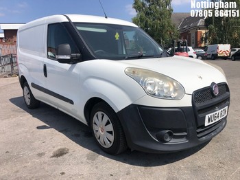 Location: Nottingham - 2014 FIAT DOBLO 16V MULTIJET PANEL VAN REG: WU64RZM, 1248cc DIESEL, 5 SPEED MANUAL DIESEL, Former Keepers: 5, Keys: Yes, MOT Expiry date: 19/02/2027