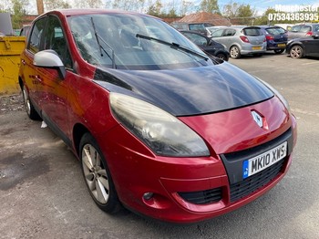 Location: Manchester - 2010 RENAULT SCENIC I-MUSIC DCI MPV REG: MK10XWS, 1461cc Diesel, 6 Speed Manual Diesel, Former Keepers: 3, Keys: No, MOT Expiry date: 07/01/2026