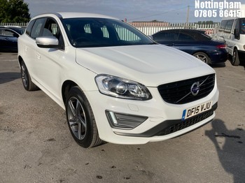Location: Nottingham - 2015 VOLVO XC60 R-DESIGN LUX D4 Estate REG: DF15VJU, 1969cc Diesel, 6 Speed Manual Diesel, Former Keepers: 2, Keys: Yes, MOT Expiry date: 01/10/2026