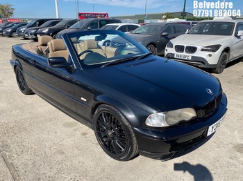 Location: Belvedere - 2001 BMW 330CI AUTO CONVERTIBLE REG: Y315YYX., 2979cc PETROL, 5 SPEED AUTO PETROL, Former Keepers: 6, Keys: Yes, MOT Expiry date: 27.05.2027