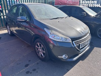 Location: Belvedere - 2013 PEUGEOT 208 ACTIVE 5 Door Hatchback REG: KX63YFT, Keys: No, MOT Expiry date: 27/04/2027, 1199 Petrol, 5 Speed Manual Petrol, Former Keepers: 9