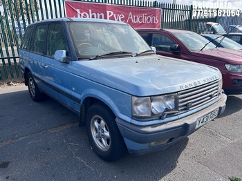 Location: Belvedere - 2001 LAND ROVER RANGE ROVER HSE AUTO Estate REG: Y431RBC, Keys: No, MOT Expiry date: 09/10/2025, 3950 Petrol, 4 Speed Auto Petrol, Former Keepers: 4