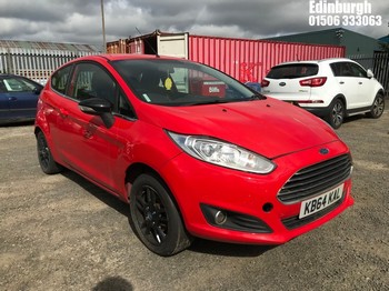 Location: Edinburgh - 2015 FORD FIESTA ZETEC 3 Door Hatchback REG: KB64KAL, Keys: No, MOT Expiry date: 25/11/2026, 1242 Petrol, 5 Speed Manual Petrol, Former Keepers: 7