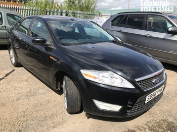 Location: Edinburgh - 2008 FORD MONDEO ZETEC TDCI 140 5 Door Hatchback REG: SD58FHR, Keys: No, MOT Expiry date: 28/03/2026, 1997 Diesel, 6 Speed Manual Diesel, Former Keepers: 7