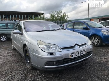 Location: Edinburgh - 2006 CITROEN C5 EXCLUSIVE HDI 5 Door Hatchback REG: ST56CCY, Keys: No, MOT Expiry date: 14/05/2026, 1997 Diesel, 6 Speed Manual Diesel, Former Keepers: 5