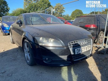 Location: Mitcham - 2007 AUDI TT FSI Coupe REG: DF57VTP, Keys: No, MOT Expiry date: 09/04/2026, 1984 Petrol, 6 Speed Manual Petrol, Former Keepers: 2
