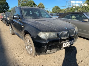 Location: Mitcham - 2006 BMW X3 M SPORT Estate REG: WG56USM, Keys: No, MOT Expiry date: 22/05/2025, 1995 Diesel, 6 Speed Manual Diesel, Former Keepers: 5